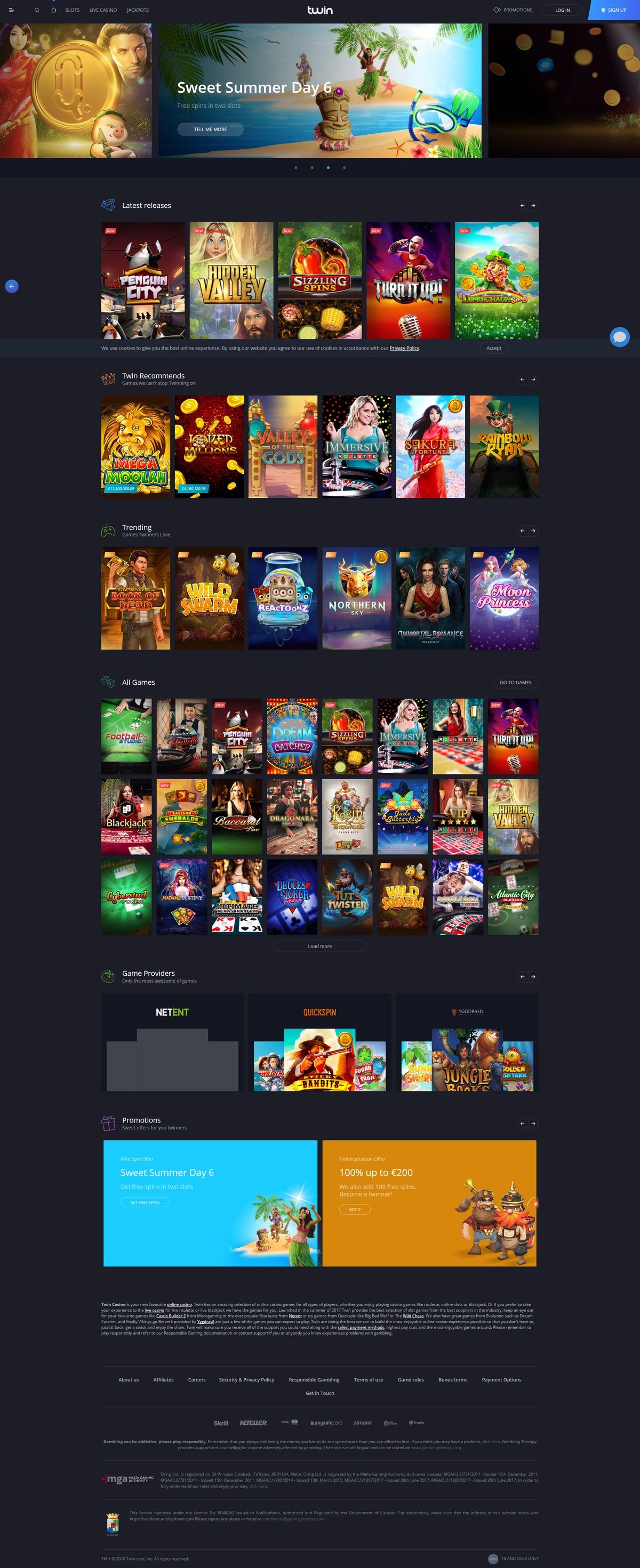 SunnyspinsCasino game